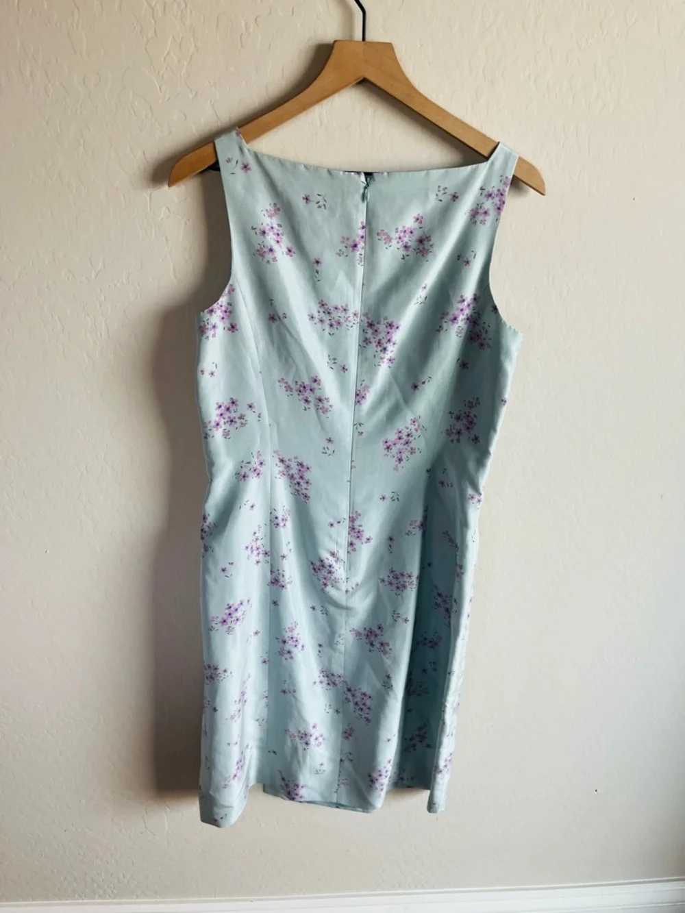 Ann Taylor Women’s Silk Linen Floral Knee Length Dress Size 12 Church Brunch